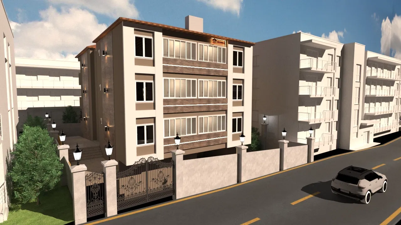 Merzzifon 1+1 12 daire PROJESİ